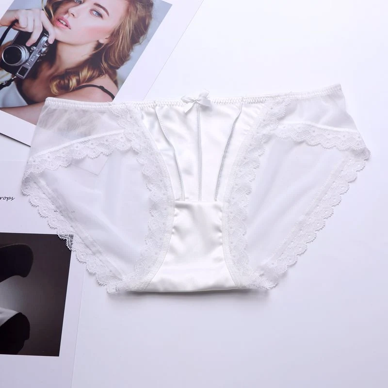 European and American Lace Underpants Women′s Hip Bag Low Waist Seamless Underpants.